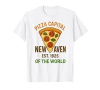 Pizza Capital of The World New Haven Connecticut Apizza CT T-Shirt