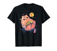 Pizza Cat Lover Funny Cute Food Art T-Shirt