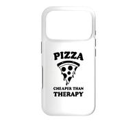 Pizza Cheaper Therapy Pizza Slice Food Lover Therapist Case for iPhone 17 Pro