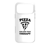 Pizza Cheaper Therapy Pizza Slice Food Lover Therapist Case for iPhone 17 Pro Max