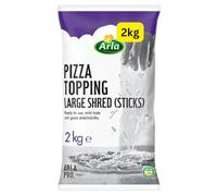 Pizza Cheese Topping Arlas Pro Large Shred Sticks 2kg (1x2kg)