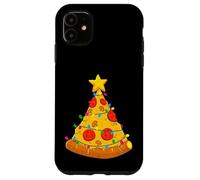 Pizza Christmas Tree Lights Xmas Gamer Gifts Men Kids Boys Case for iPhone 11