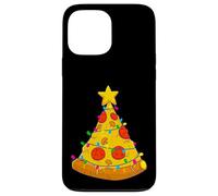 Pizza Christmas Tree Lights Xmas Gamer Gifts Men Kids Boys Case for iPhone 13 Pro Max