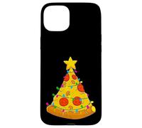 Pizza Christmas Tree Lights Xmas Gamer Gifts Men Kids Boys Case for iPhone 15 Plus