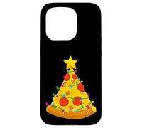 Pizza Christmas Tree Lights Xmas Gamer Gifts Men Kids Boys Case for iPhone 15 Pro