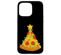 Pizza Christmas Tree Lights Xmas Gamer Gifts Men Kids Boys Case for iPhone 15 Pro Max