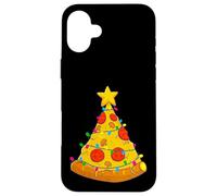 Pizza Christmas Tree Lights Xmas Gamer Gifts Men Kids Boys Case for iPhone 16 Plus