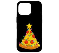 Pizza Christmas Tree Lights Xmas Gamer Gifts Men Kids Boys Case for iPhone 16 Pro