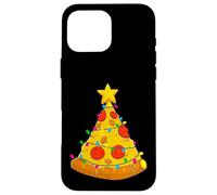 Pizza Christmas Tree Lights Xmas Gamer Gifts Men Kids Boys Case for iPhone 16 Pro Max