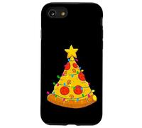 Pizza Christmas Tree Lights Xmas Gamer Gifts Men Kids Boys Case for iPhone SE (2020) / 7/8