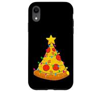 Pizza Christmas Tree Lights Xmas Gamer Gifts Men Kids Boys Case for iPhone XR