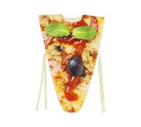 Pizza Costume - Composite Cotton, 33.07 Inches, Evil Costumes, Funny Pizza Halloween Costume, Lightweight Party Outfit for Adults for Festival, Carnival, Cosplay, Stage, Theme Events