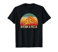 Pizza Day Crypto Mining Meme Food Satoshi Blockchain Bitcoin T-Shirt