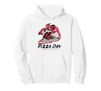 Pizza Day - Pizza Is All We Need (Funny Alien Graphic) Pullover Hoodie