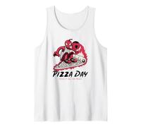 Pizza Day - Pizza is All We Need (Funny Alien Graphic) Tank Top