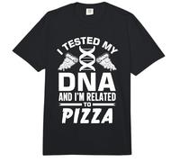 Pizza DNA Test Genetic Testing Crispr Microbiology Comfort Colors Adult Heavyweight T-Shirt