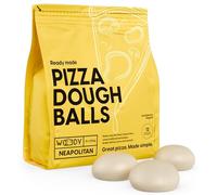 Pizza Dough Balls - Neapolitan 12 x 250g | Italian Pizza Dough Balls - Using Caputo 00 Pizza Flour | Created by Woody Oven