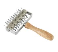 Pizza Dough Docker - Handle Roller Docker | Stainless Steel Pizza Dough Docker, Pastry Baking Tool, Pizza Roller Punch With Handle For Pizza Tool