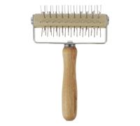 Pizza Dough Docker - Pizza Docking Tool for Cookie Pie Bread Crust | Pastry Roller with Spikes | Pastry Making Accessories | Rolling Pin Style Hole Puncher for Dough