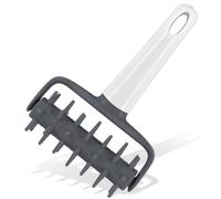 Pizza Dough Docker,Pizza Pie Dough Roller Docker,Dough Blistering Killer,Pastry Pie Needle Wheels Cutter,Pizza Hole Puncher Baking Tool Pizza Needle Roller,Pastry Roller with Spikes(180x118mm)