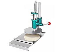 Pizza Dough Press Machine, Dough Pastry Manual Press Machine with Cast Iron Base, Stainless-Steel Household Pizza Pastry Press, for Commercial or Family,16cm