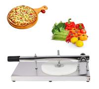 Pizza Dough Press Machine, Manual Pastry Press Machine,Stainless Steel Cake Pizza Dough Bread Dough Pastry Press Machine,for Home Kitchen & Commercial Use(24cm)