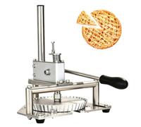 Pizza Dough Press Machine, Stainless Steel Adjustable Pastry Press for Making Hand Pies, Bread Molds, and Pie Crusts - Perfect for Home Baking