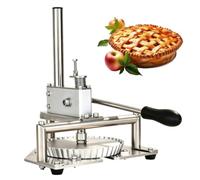 Pizza Dough Press, Stainless Steel Manual Tool for Household and Commercial Use, Ideal for Pie Crusts, Hand Pies, and Bread Making