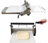 Pizza Dough Pressing Machine, Desktop Folding Puff Pastry Machine, Croissant Pressing Machine, Foldable Pressing Machine, Suitable for Home and Commercial Use Model-400