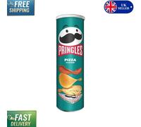 Pizza-Flavored Potato Chips in Tin - Convenient 169g Snack for Everyone