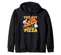 Pizza Food Lover Baker This Guy Makes The Best Pizza Zip Hoodie