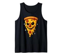 Pizza Food Lover Zombie Halloween Boys Girls Kids Tank Top