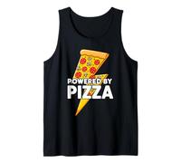 Pizza Food Lovers Fun Powered By Pizza Tank Top