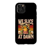 Pizza Frog We Slice At Dawn Food Humor Case for iPhone 11 Pro