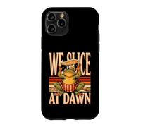 Pizza Frog We Slice At Dawn Food Humor Case for iPhone 11 Pro