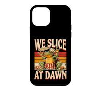 Pizza Frog We Slice At Dawn Food Humor Case for iPhone 12 mini