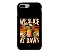 Pizza Frog We Slice At Dawn Food Humor Case for iPhone 7 Plus/8 Plus