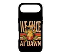 Pizza Frog We Slice At Dawn Food Humor Case for iPhone Air