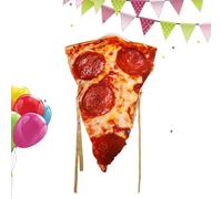 Pizza Halloween Costume - Polyester 51 x 71 cm 61 x 85 cm | Pizza Costume, Realistic Food Cosplay Outfit, Couple, Fancy Party, Carnival, Role Play, Christmas, Birthday, Ext