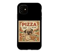 Pizza Il Migliore D Italia Dal 1950 Pug Chef Case for iPhone 11