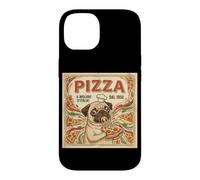 Pizza Il Migliore D Italia Dal 1950 Pug Chef Case for iPhone 14