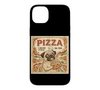 Pizza Il Migliore D Italia Dal 1950 Pug Chef Case for iPhone 14 Plus