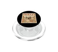 Pizza Il Migliore D Italia Dal 1950 Pug Chef PopSockets PopGrip for MagSafe