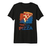 Pizza is Calling Pepperoni Cheese Graphic Premium T-Shirt