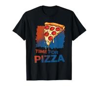 Pizza is Calling Pepperoni Cheese Graphic T-Shirt