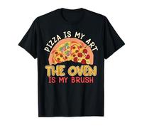 Pizza is my Art the Oven is my Brush Bakery Pizza Makers T-Shirt