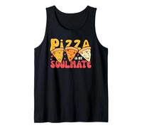 Pizza is My Soulmate Sweet Kawaii Sweet Pizza Slices Tank Top