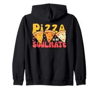 pizza is my soulmate Sweet Kawaii Sweet Pizza Slices Zip Hoodie