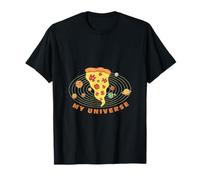Pizza Is My Universe Funny Space Food Cosmic Pizza Lover T-Shirt