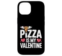 Pizza Is My Valentine Cute Funny Food Love Case for iPhone 14